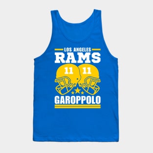 Los Angeles Rams Garoppolo 11 American Football Retro Tank Top